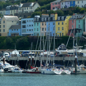 Dartmouth Castle in Devon on a summer's day.