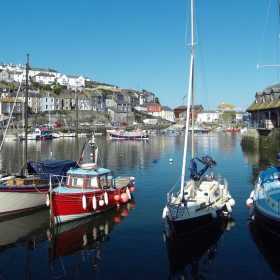 Enjoy a classic Cornish harbour